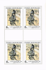 Czech Republic 1995 Yvert 95/97 SS Paintings MNH VF (GX)