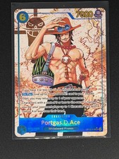 One Piece Carrying on His Will Portgas D Ace Alt Art OP13-119 SEC