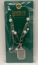 Universal Studios Wicked Elphaba Emerald Flying Monkey Necklace Pendant