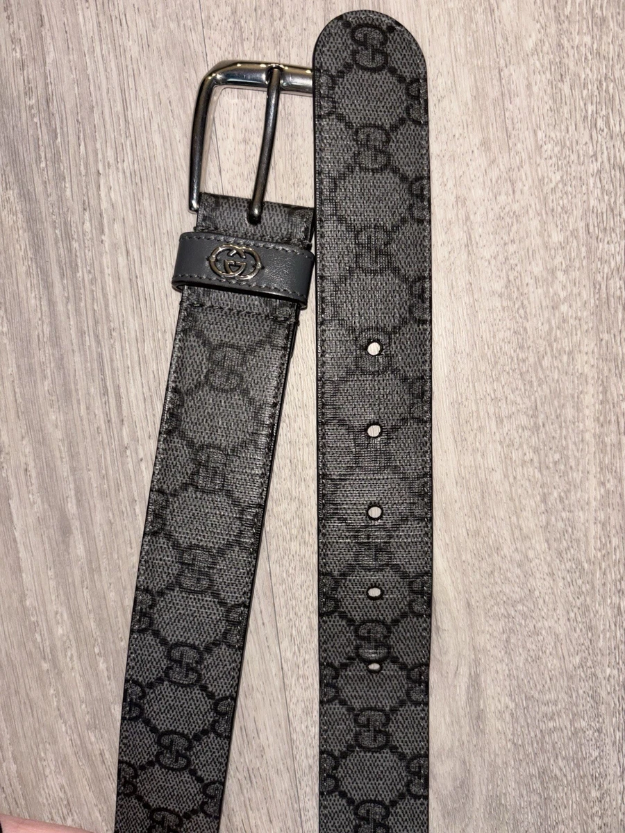 Gucci Gray Belts for Men for sale - eBay