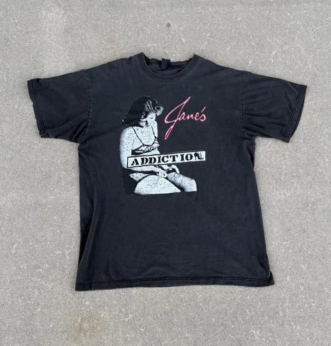 Jane’s Addiction Concert Tour T-Shirt Size XL P 1990s vintage concert t-shirt, vintage, size XL, single stitch, B+ condition