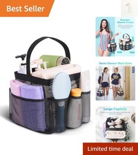 Mesh Shower Caddy Portable for College Dorm Room Essentials, Shower Caddy Dor...