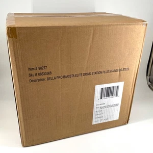 Bella PRO - Barista Elite Espresso Drink Station Plus - Stainless Steel | NIB