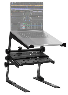 PRO Adjustable DJ Laptop Stand - Portable Universal Foldable STURDY Design - NEW