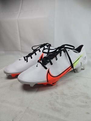 Nike Vapor 360 Speed System Football Cleats White Orange Shoes CU8273-100 Men 15