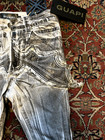 GUAPI JEANS SUPER RARE SPECIAL LIMITED EDITION STACKED EMBELLISHED ROCK STAGE 28 — photo 7