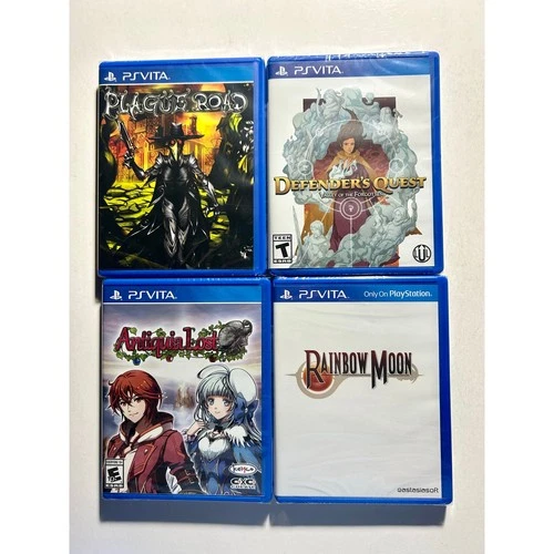 PS Vita PlayStation Vita RPG Bundle Lot New🔥No Tears rainbow moon Plague Road
