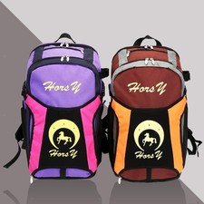 Durable Equestrian Equipment Backpack Riding Carrying Boots Helmet Holder