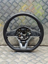NISSAN LEAF MK2 2017-2024 STEERING WHEEL MULTIFUNCTIONAL IN BLACK 3914U GENUINE