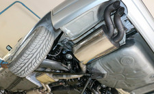 MEC Design W124 C124 Sportauspuff ABE Auspuff 300CE 320CE E300 nur only V6