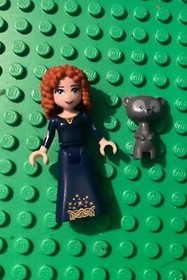 LEGO Disney Princess Merida w Bear Cub dp002 Minifigure. 41051
