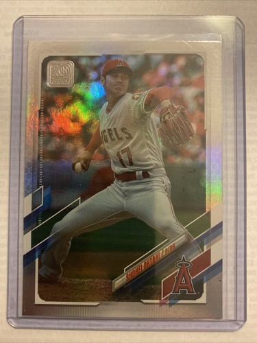 2021 Topps Series 1 Shohei Ohtani Rainbow Foil Parallel SP #150 Angels