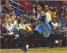 BRITTNEY SYKES Signed 8 x 10 photo WNBA Basketball ATLANTA DREAM Free Shipping