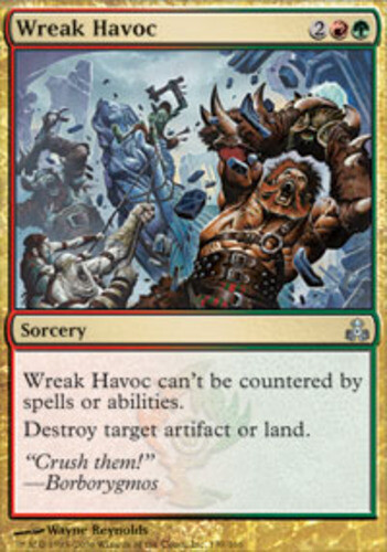 1x Wreak Havoc MTG Guildpact NM Magic Regular