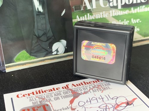Al Capone Chicago Home Authentic Wood Relic Monster - Picture 3 of 3