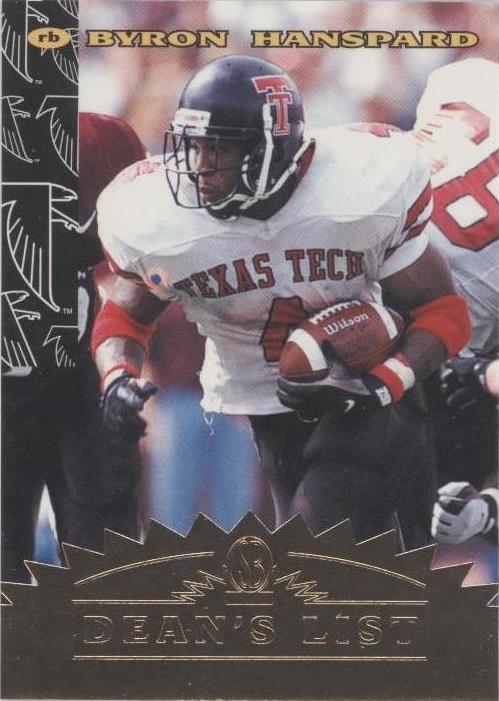 1997 Score Board Rookies Byron Hanspard #16 - 1 of 2