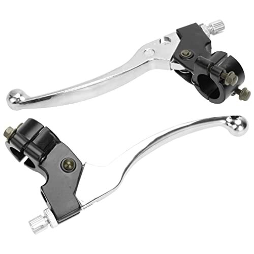 Left Right 7/8" 22mm Clutch Brake Handle Levers For Honda CRF70F - Foto 7