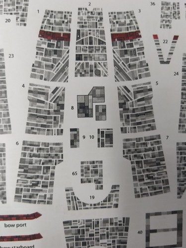 1/4105 Acreation aztec decals for Moebius Battlestar Galactica BSG - Picture 3 of 4