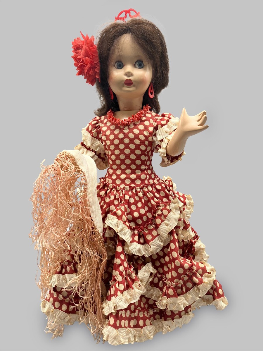 Mariquita and Juanin Perez Vintage Spanish Dolls from 1950s