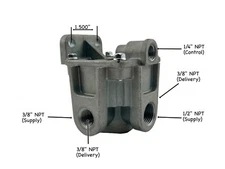 RG-2 Relay Valve Trailer (Replaces Haldex Midland KN28510 Velvac 34057)