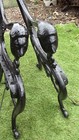 <!--F#f_0-->VINTAGE & RARE LIONS HEAD OR MONKEY FACE BENCH SEAT ENDS<!--F/-->