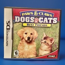 Nintendo DS Paws  Claws Dogs  Cats Best Friends Video Game With Manual