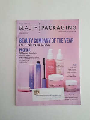 Beauty Packaging Magazine January, 2023 Beauty Company Of The Year 