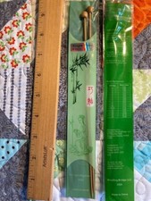 ChiaoGoo Bamboo Single Point Knitting Needles 9  US Size 1