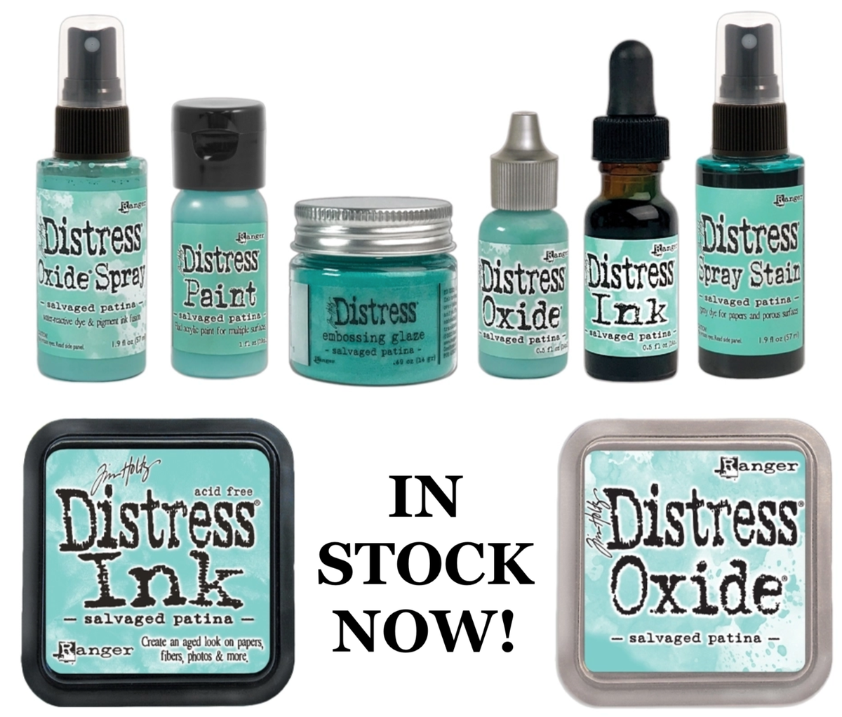 Ranger TXR40798 Distress Pad Re-Inker – .5 Oz Picket Fence Dye Ink | Fade-Resistant & Waterproof For Stamping