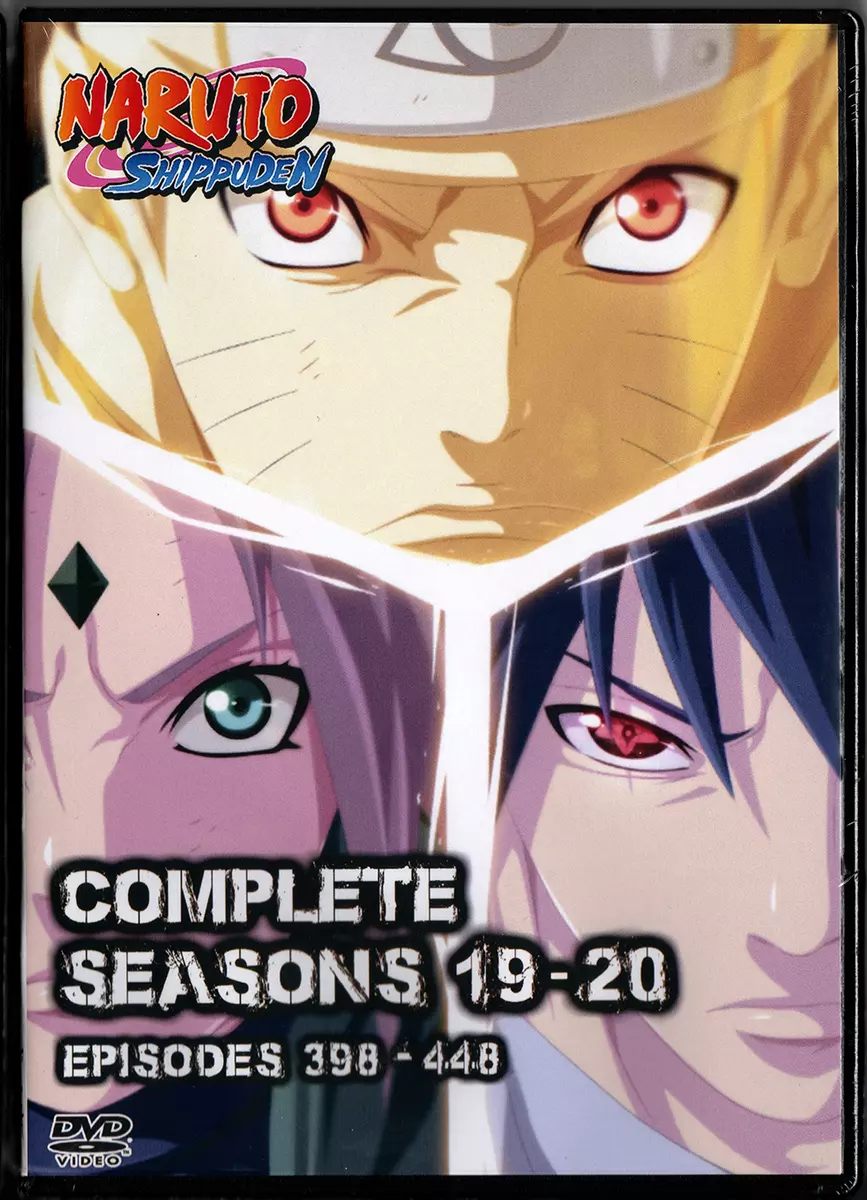 Naruto Shippuden Episodes 398-448 English Dubbed / Japanese