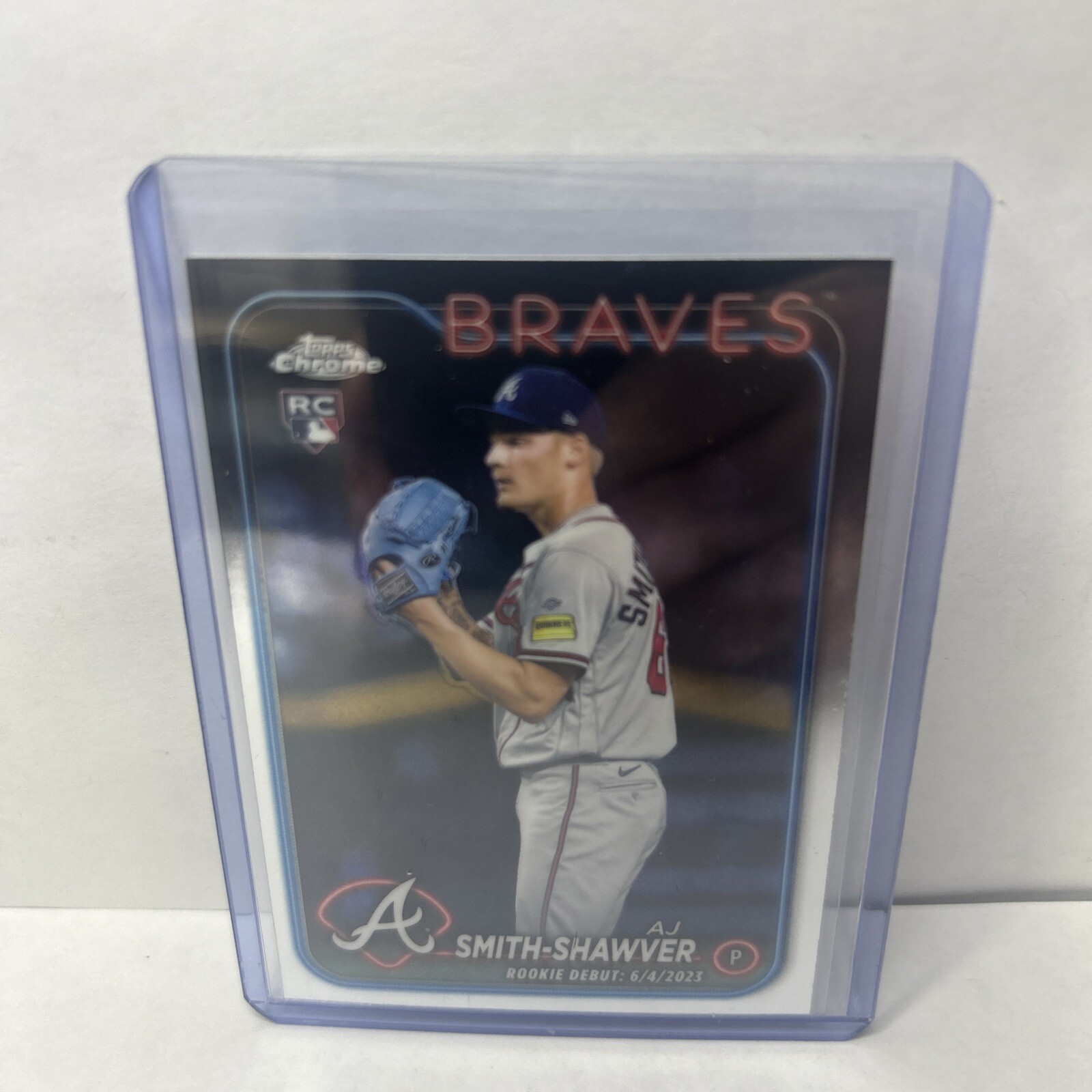 2024 Topps Chrome Update Series - #USC87 AJ Smith-Shawver (RC) Rookie