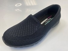 Skechers Air-Cooled Memory Foam Slip-On Black Women Size 5