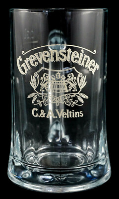 Grevensteiner Pils Bier Beer Krug Humpen Bierglas Veltins 0,3l Bierkrug Sahm NEU