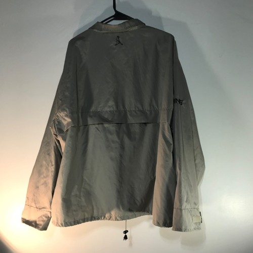 Ping Beige Full Zip Windbreaker Jacket Mens Size XL - Picture 3 of 7