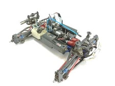 Rare Vintage Traxxas Revo 2.5R 1/8 Nitro Monster Truck Roller Slider w/ Servos