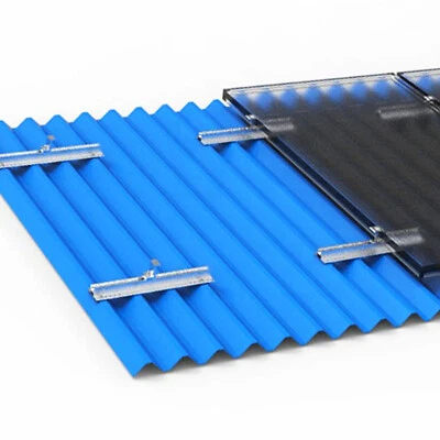 Solarmodul Halterung PV Befestigung Flachdach Trapezblech Montageschiene 30CM