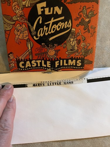Vintage Castle Films Fun Cartoons # 756 Mary's Little Lamb 8 MM Film - Picture 9 of 9
