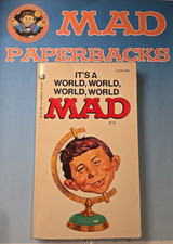 MAD Magazine Paperback Book: #19 ITS A WORLD WORLD MAD 1979 Warner 10th Print VG