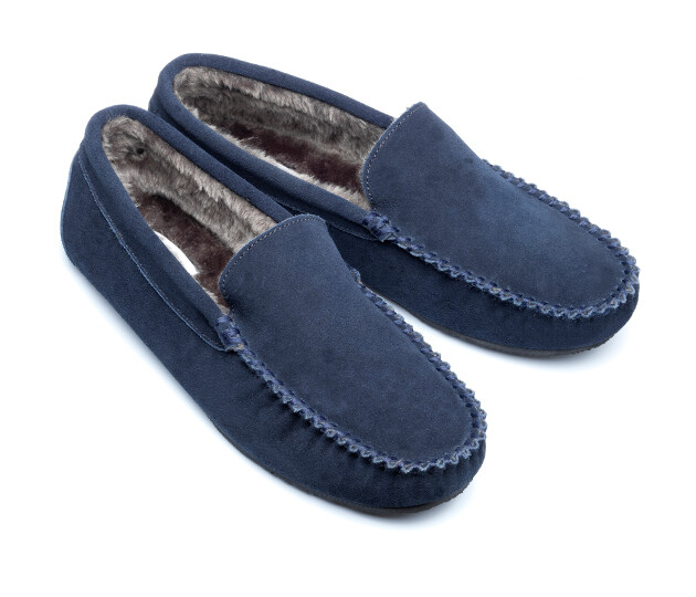 clarks moccasin slippers mens