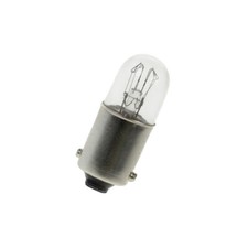 Image of 240V 2.4W 10ma 9mm x 23mm BA9S Small Light Bulb (Pack of 5)