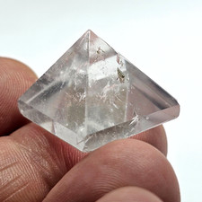 Brazilian Quartz Pyramid Gemstone Genuine Crystal All Healer Astral Dream Stone