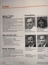 1986 IBM Newsletter Boca Raton Company Internal Document