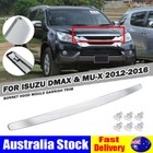 <!--F#f_0-->For ISUZU D-Max Dmax MU-X 2012-2016 Chrome Front Line Bonnet Hood Mould Trim AU<!--F/-->