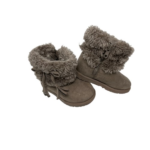 Girl's Boots - Brown Maggie & Zoe Winter Boots - Children's Size 7M - Picture 2 of 7