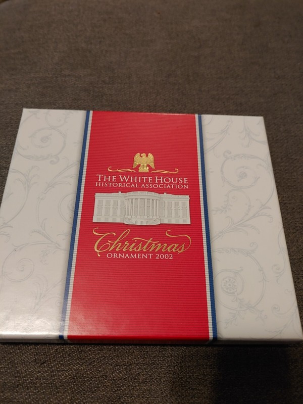 The White House Historical Ass. Christmas Ornament 2002 NIB