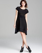 NWT Marc by Marc Jacobs Addy Mix Lace Black Dress Medium