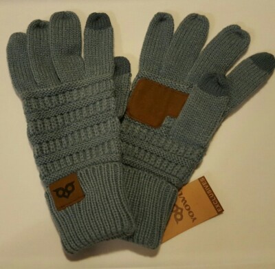 NEW YOOWL Exclusives Unisex Knitted Gloves Touchscreen Tips Full Finger Mittens