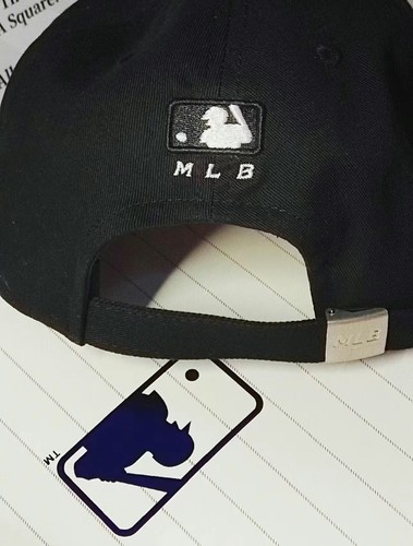 LA Cap Black Canvas Dodgers Baseball Hat MLB Adjustable | with Tags - 第 4/4 張圖片