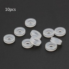 10Pcs Comfort Pads for Clip On Earrings Anti-Pain Silicone Earring Cushion