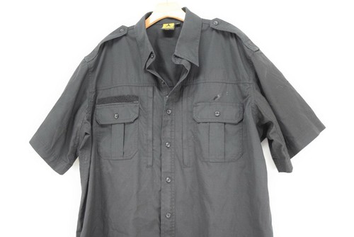 Propper 89706 Tactical Police Black Short Sleeve Shirt Size Large Regular - Picture 2 of 5